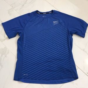 Nike blue running T-shirt Dri-fit